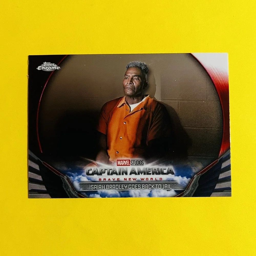 2025 Topps Chrome‎ Marvel Studios #BNW-13 Isaiah Bradley Goes Back to Jail